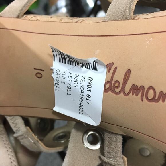 NIB Sam Edelman Yuli nude suede heels 10 - Picture 5 of 5